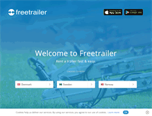 Tablet Screenshot of freetrailer.com